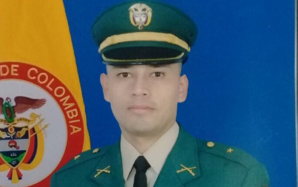 El teniente Andrés Felipe Cortés Díaz. Foto: Cortesía. 
