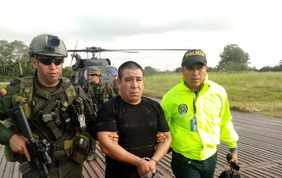 Capturaron a alias “Don Ti” en Tumaco, Nariño. FOTO: Cortesía Policía Nacional