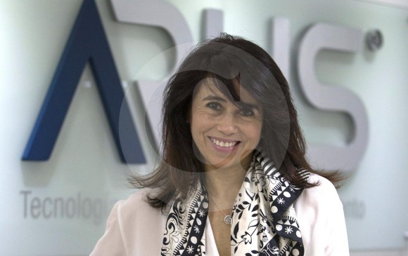 María Claudia Rey Castillo es la gerenta de Arus, firma de servicios tecnológicos y filial del Grupo Sura. FOTO Edwin bustamante