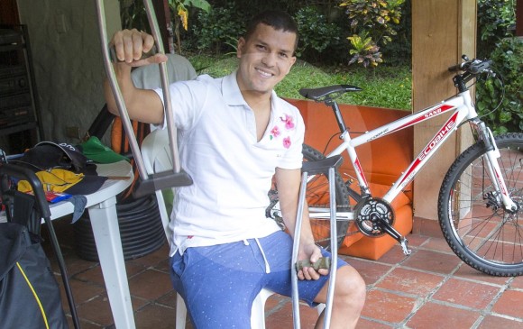 Julián Arredondo confía en retornar al ciclismo fuerte y tener otra oportunidad. FOTO JUAN ANTONIO SÁNCHEZ