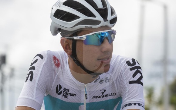 Entre los mejores resultados de Sebastián, se destaca el segundo puesto como mejor joven en Giro-2016. Foto MANUEL SALDARRIAGA