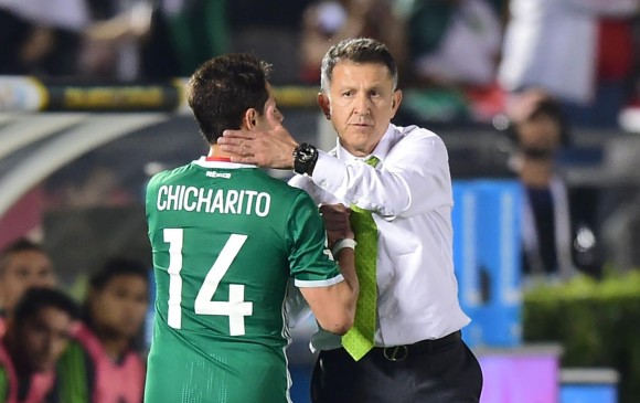 El colombiano Juan Carlos Osorio se ha convertido en el primer técnico del combinado mexicano que suma nueve triunfos consecutivos al inicio de su etapa con la selección mexicana. FOTO AFP