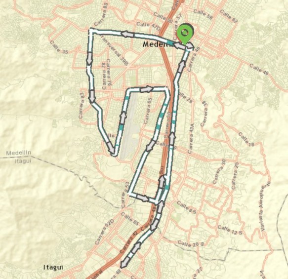 Atentos a los cierres viales en el Aburrá por la maratón del domingo