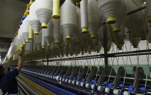 En el sector textil-confección se generó el primer clúster de Medellín. FOTO jaime pérez munévar