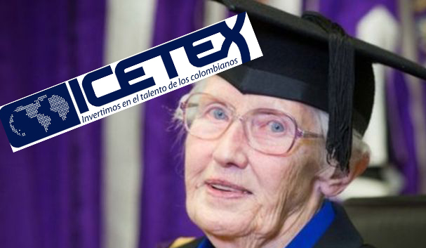 Abuela se gradúa a los 80 años tras pagar deuda con el Icetex:“Ana Lilia adquirió su grado y paz y salvo del Icetex el mismo día”, dice en el portal Actualidad Panamericana.