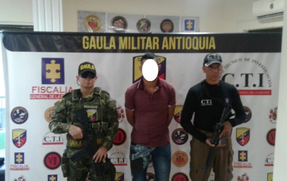 Para las autoridades, alias Victor, estaría implicado en la masacre de Yarumal. FOTO CORTESÍA