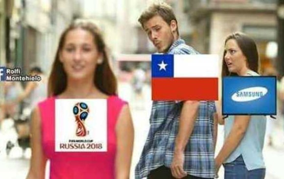 En redes también golean a Chile a punta de memes