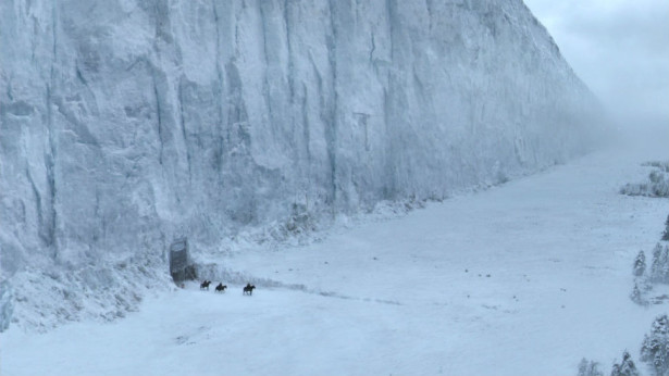 Según el glaciólogo Martin Truffer, un muro así no podría existir en realidad. FOTO Cortesía 