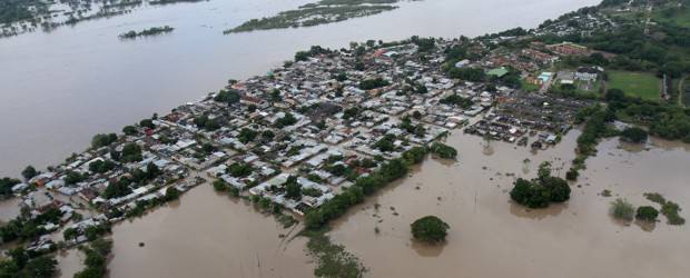 Ola invernal en Antioquia es peor que la de 2010: Gobernador | Donaldo Zuluaga | En Puerto Nare la inundación es del 85 por ciento en su casco urbano.