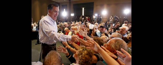 La esperanza de los republicanos | Reuters, Palm Beach | El precandidato republicano Mitt Romney, durante un encuentro con sus seguidores en Florida.