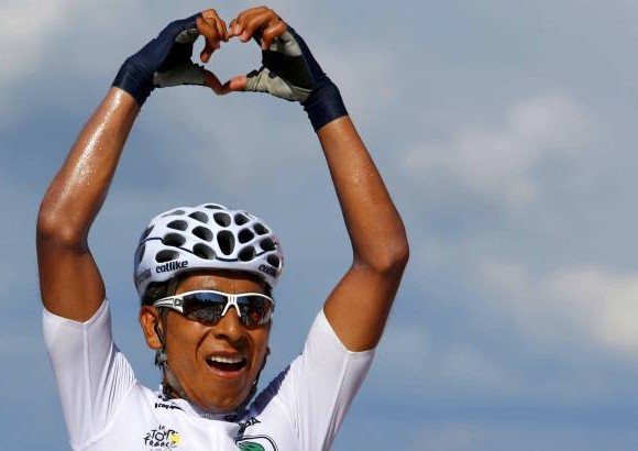 Reuters - El colombiano Nairo Quintana gan&#243; este s&#225;bado la pen&#250;ltima etapa y conquist&#243; el segundo lugar, el campeonato de la monta&#241;a y el t&#237;tulo al mejor ciclista joven del Tour de Francia.