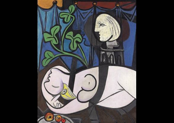 AP - 2- Desnudo, hojas verdes y busto de Pablo Picasso, vendido en Nueva York por 106,5 millones de d&#243;lares el 4 de mayo de 2010.