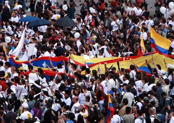 Colprensa - El presidente Santos dijo que si la guerrilla libera a los rehenes, ser&#237;a un paso y una demostraci&#243;n de su intenci&#243;n de dialogar