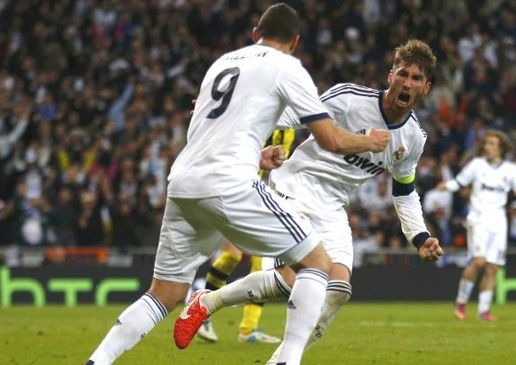 REUTERS - El Madrid necesitaba un 3-0 para dar la vuelta al marcador, pero los goles llegaron casi con el tiempo cumplido.