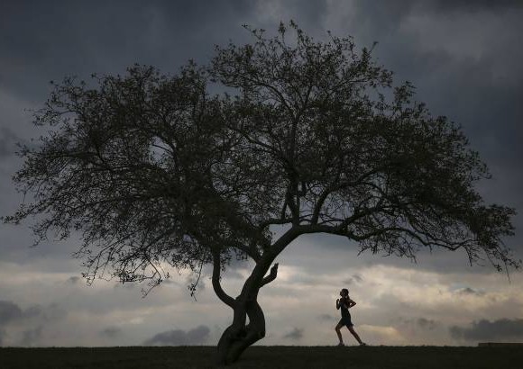 Reuters - Postal del parque Cunningham en Queens, Nueva York.