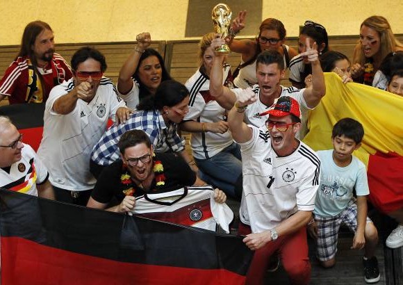 Jaime P&#233;rez - Desde Antioquia, los alemanes residentes en el &#225;rea metropolitana vieron c&#243;mo su equipo le propin&#243; a Brasil, en Belo Horizonte, su peor derrota en la historia de los mundiales.
