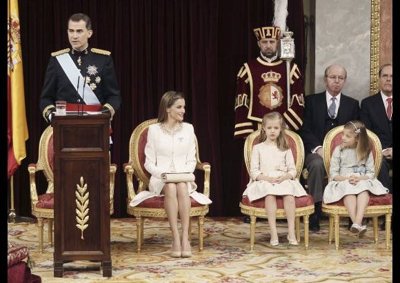AFP - En compa&#241;&#237;a de su familia, el rey inssiti&#243; en su discurso en la necesidad de estrechar lazos entre Espa&#241;a y Am&#233;rica Latina.
