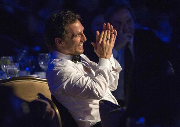 Reuters - El Actor Matthew McConaughey fue homenajeado en la entrega de premios de la cinemateca en Beverly Hills.