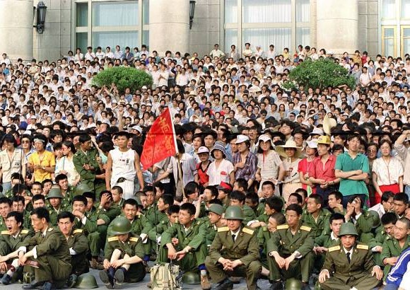 AFP - 3 de junio de 1989. La Gran Sala del Pueblo en Tiananmen.