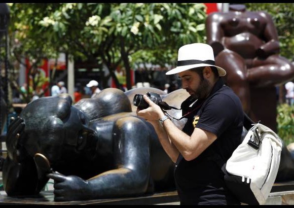 Foto: archivo El Colombiano - Las obras de Fernando Botero son un s&#237;mbolo del centro de la ciudad.