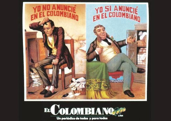 1992 - Una de las campa&#241;as en la celebraci&#243;n de los 80 a&#241;os de EL COLOMBIANO.
