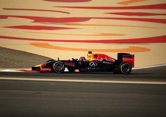 AFP - Imagen de la primera sesi&#243;n de entrenamientos de la F&#243;rmula Uno en el Gran Premio de Bahrein en el circuito de Sakhir.