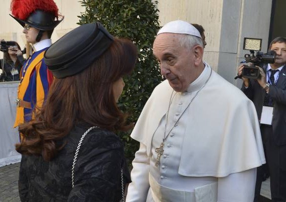 Reuters - Esta semana fue el encuentro entre el Papa Francisco y la presidenta de Argentina Christina Fern&#225;ndez.