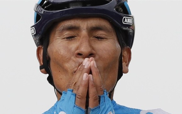 Nairo Quintana no tiene programadas más competencias este año. Solo un ciclopaseo en Boyacá. FOTO: MOVISTAR