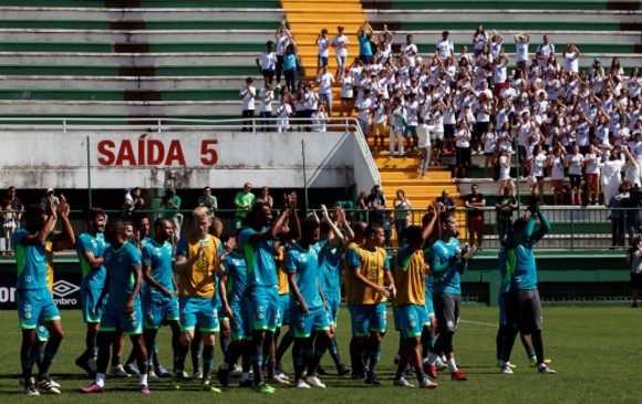 Chapecoense jugará un partido amistoso este sábado ante el Palmeiras. FOTO REUTERS