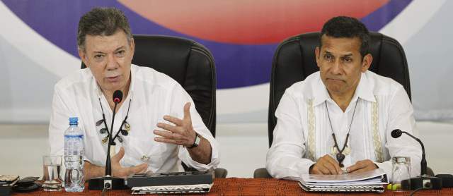 Santos y Humala acuerdan medidas para combatir contrabando y minería ilegal |