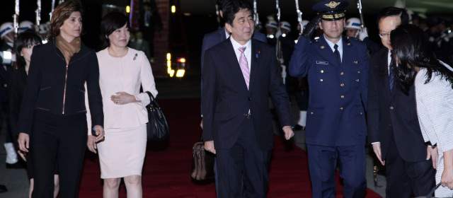 Primer ministro japonés, Shinzo Abe, inicia su visita oficial |