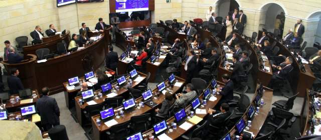 Se enreda la reforma de poderes en el Senado | El ausentismo de senadores de la Unidad Nacional puso en peligro el quórum. FOTO COLPRESA