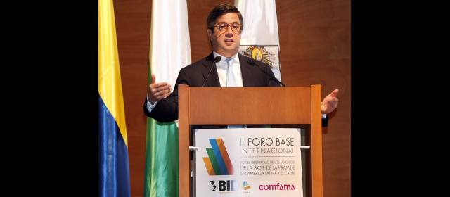 Moreno insiste en otra reforma tributaria | El colombiano Luis Alberto Moreno Mejía es presidente del Banco Interamericano de Desarrollo (BID). FOTO MANUEL SALDARRIAGA