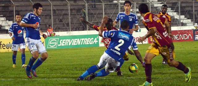Millos ganó agónicamente en Ibagué 2-1 | FOTO COLPRENSA