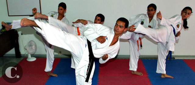 Tres karatecas antioqueños se foguean en territorio europeo | Memo Ramírez, carta fuerte para el Mundial. FOTO jaime pérez