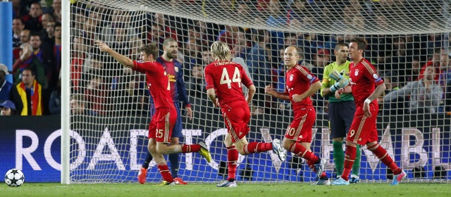 Thomas Müller anotó el último gol de la noche. FOTO AP