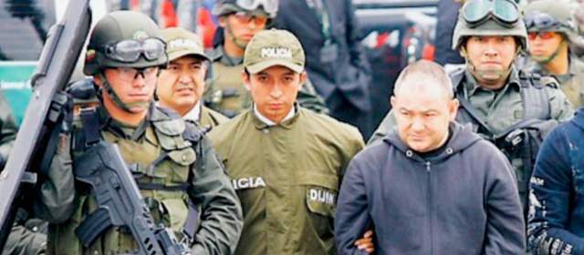 Juez decreta nulidad parcial en juicio a "Douglas" | Luego de capturado en Medellín, alias "Douglas" fue trasladado a Bogotá, donde se inició el proceso en su contra. FOTO ARCHIVO
