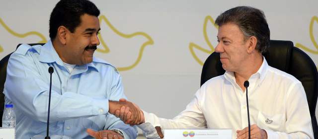 Maduro agradece a Santos buena marcha de plan contra el contrabando |
