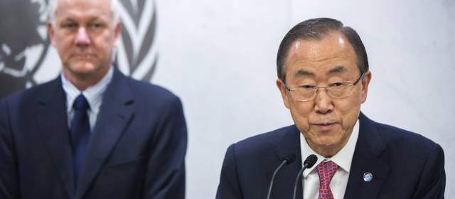 Ban Ki-moon pidió la liberación de las niñas secuestradas en Nigeria | FOTO ARCHIVO