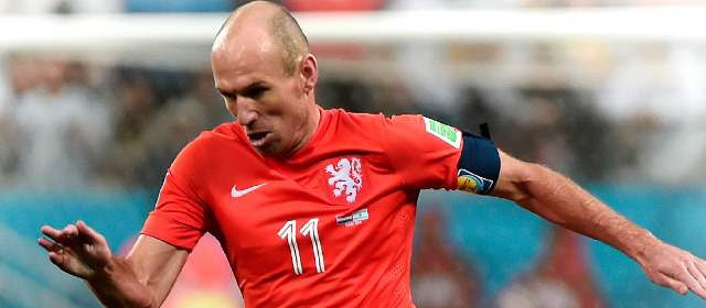 Llegó el partido que ninguno quiere jugar | Arjen Robben, una de las grandes figuras del Mundial, pero otra vez sin título tras dos intentos de Holanda. FOTO AFP