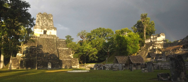 Ruinas mayas en la ciudad antigua de Tikal, Guatemala. FOTO REUTERS