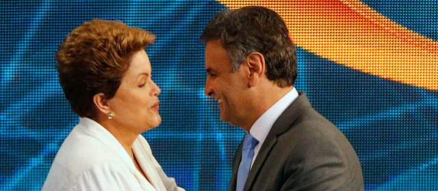 Rousseff y Neves, empatados en intención de voto | Dilma y Aécio definen su futuro el domingo. FOTO REUTERS