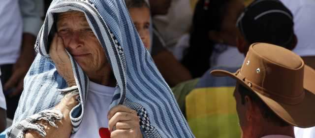 Negociadora salda deuda con víctimas y mujeres | La negociadora en los diálogos la anunció el presidente Santos en Alejandría, en evento con desplazados. FOTO MANUEL SALDARRIAGA