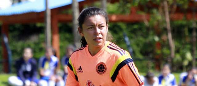 La volante santandereana de la Selección Colombia de Fútbol, Yoreli Rincón. FOTO COLPRENSA