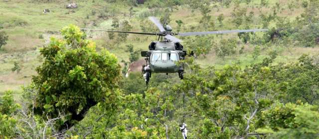 Fuerza Pública adelanta ofensiva contra "Pastor Alape" de las Farc | Las operaciones contra alias "Pastor Alape", se adelantan entre las selvas de Chocó y Antioquia. FOTO ARCHIVO-COLPRENSA