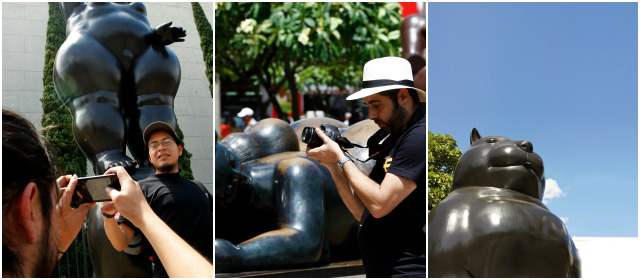 Fotos para el recuerdo de una visita a Medellín | Las esculturas de Botero se han convertido en un referente, en el mejor recuerdo para llevarse de Medellín FOTO JAIME PÉREZ