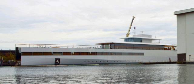 Decomisan un yate de Steve Jobs por cuenta sin pagar | La construcción del yate, de nombre Venus, costó casi 131 millones de dólares. FOTO REUTERS