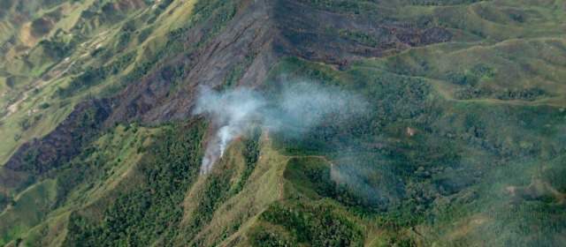 Controlan incendio forestal en Gómez Plata
