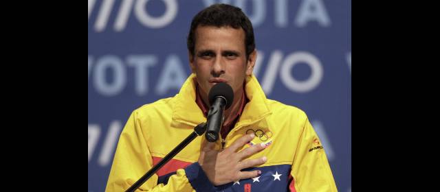 La oposición no está lista para unas elecciones | Expertos señalan a Henrique Capriles como la figura que ocupará la candidatura en nombre de toda la oposición. FOTO AP