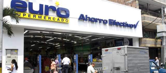 Euro Supermercados compra nueve tiendas | El antiguo Superahorro cerca al parque de Itagüí, ya opera como otro Euro. FOTO DONALDO ZULUAGA